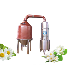 hydrolat still essential oil distiller India Jasmine Italy Jasmine field High purification machine red copper